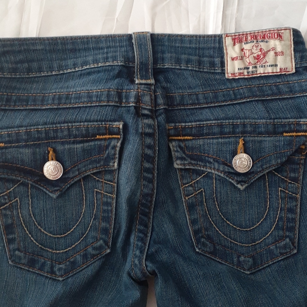 True religion  wendy blue jean size 25 - Picture 11 of 12